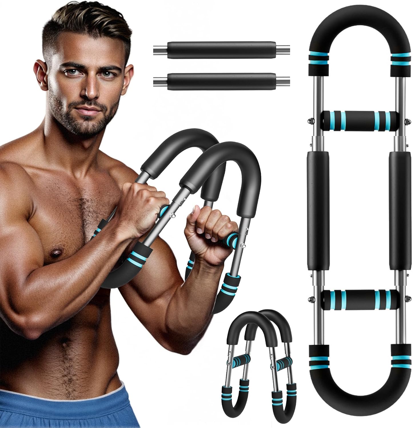 Twister Arm Trainer 20-110lb Adjustable Chest Workout Equipment for Men Women