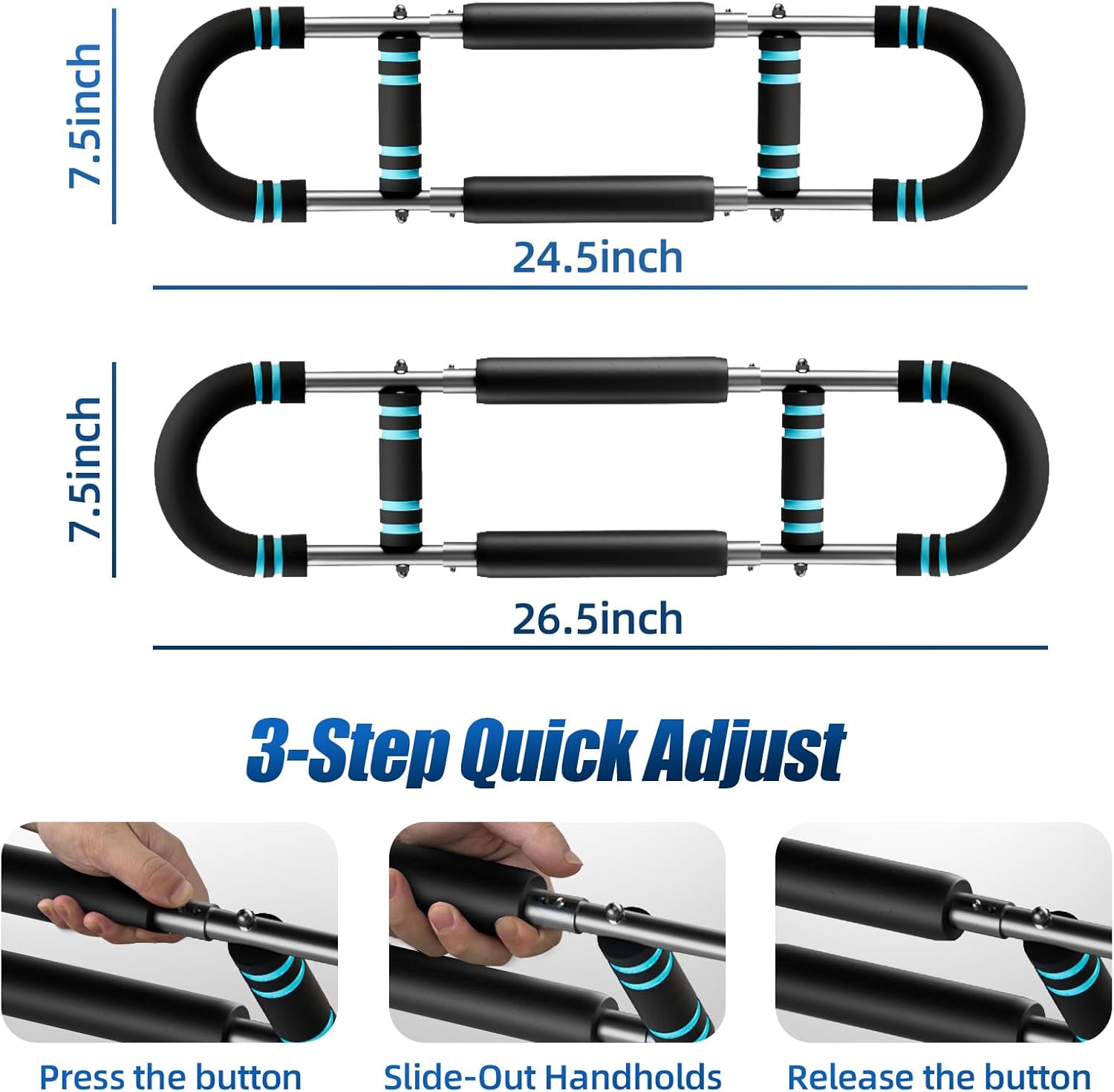 Twister Arm Trainer 20-110lb Adjustable Chest Workout Equipment for Men Women - Image 4