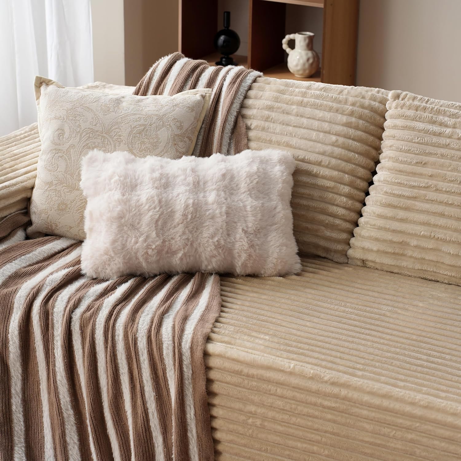 Cloud Sectional Couch with L-Shape Chaise,Modern Modular Sofa with Deep Seat, Upholstered Couches - Image 4